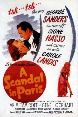 watch A Scandal in Paris online free